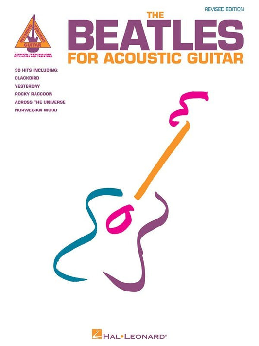 The Beatles For Acoustic Guitar Tab Rv (Hal Leonard)