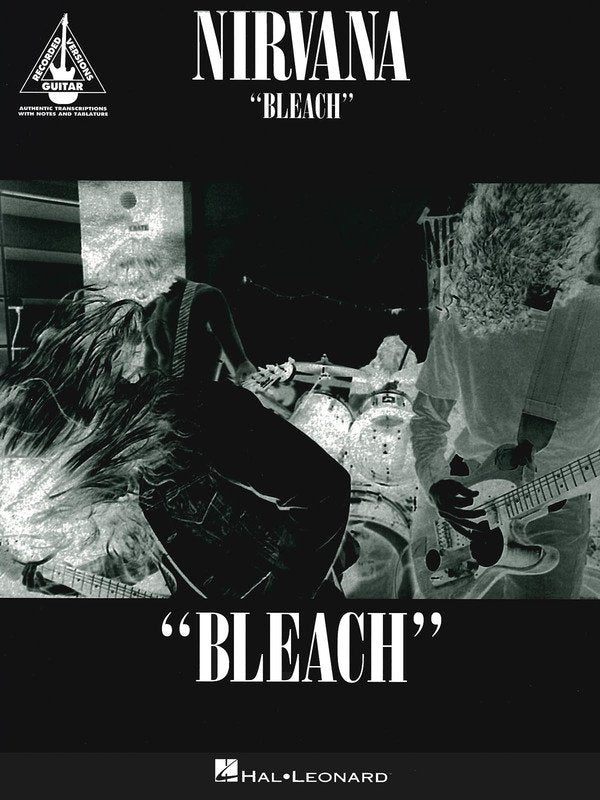 Nirvana - Bleach Guitar Tab Rec Version (Hal Leonard)