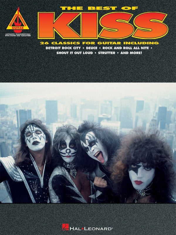 Best of Kiss — Guitar TAB, Standard Notation (Hal Leonard)