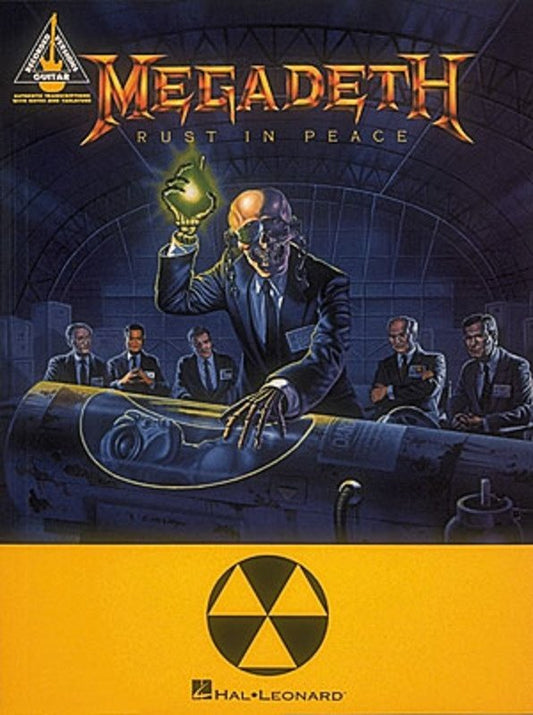 Megadeth - Rust in Peace Guitar Tab Book by Hal Leonard