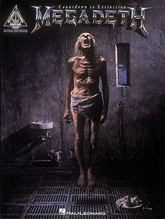 Megadeth: Countdown to Extinction — Guitar TAB with Lyrics & Chords (Hal Leonard)