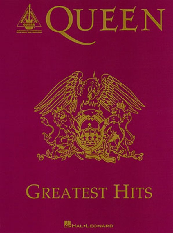 Queen: Greatest Hits — Guitar TAB with Lyrics & Chords (Hal Leonard)