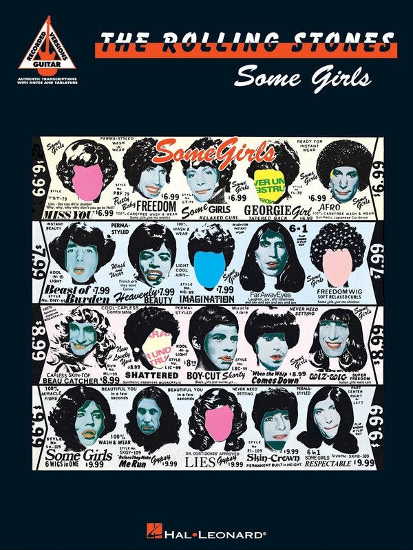 Rolling Stones: Some Girls — Guitar TAB (Hal Leonard)