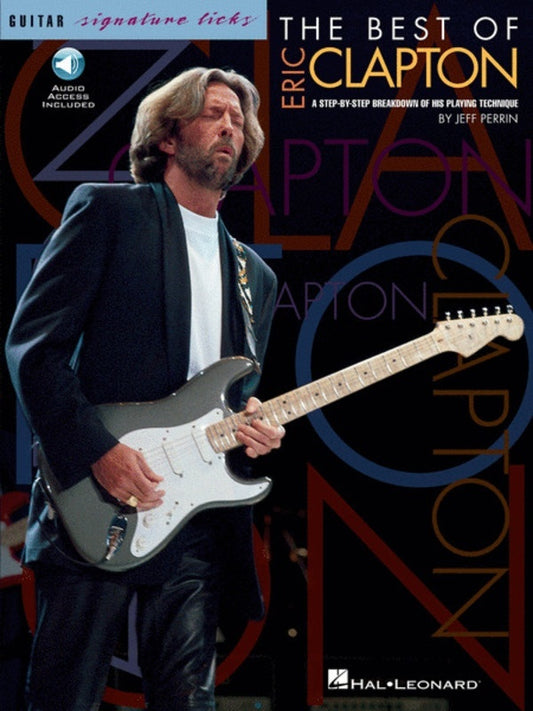 The Best Of Eric Clapton Signature Licks TAB Book/Online Audio (Softcover Book/Online Audio)
