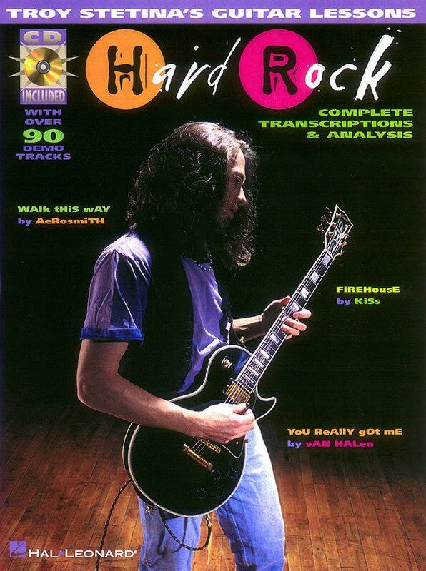 Hard Rock Lessons Stetina Book/CD (C/R)