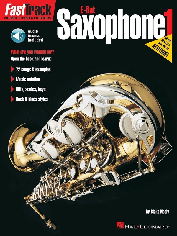 FastTrack E-Flat Saxophone Method, Book 1 — Book & Online Audio (Hal Leonard)