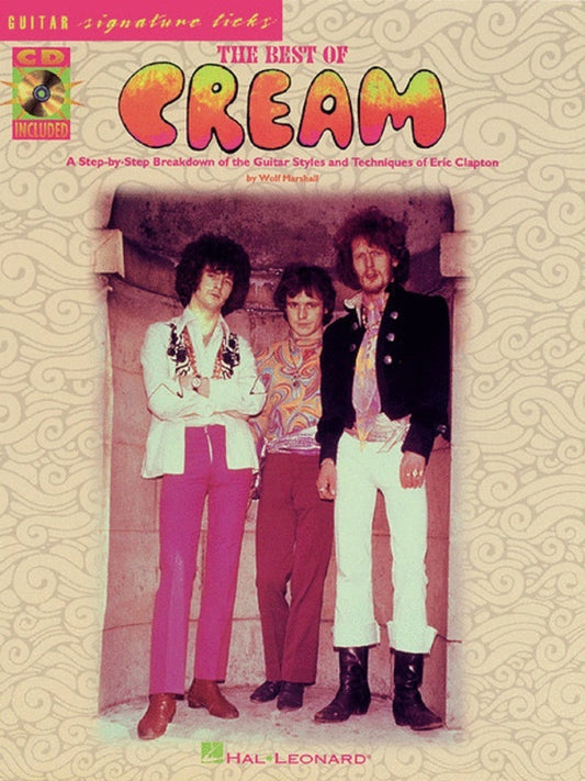 The Best Of Cream Signature Licks Guitar TAB Book/CD (Softcover Book/CD)