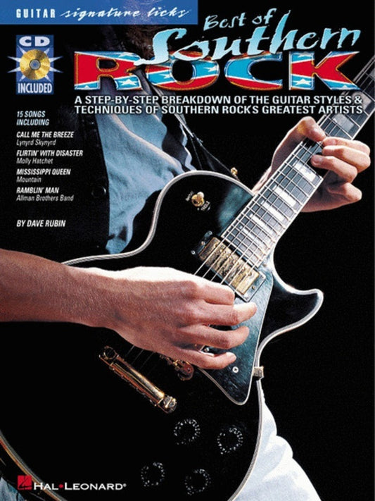 Best Of Southern Rock Guitar Signature Licks Book/CD (Softcover Book/CD)