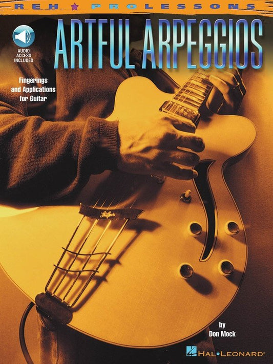 Artful Arpeggios Fingerings & Applications Guitar Bk/Ola (Hal Leonard)