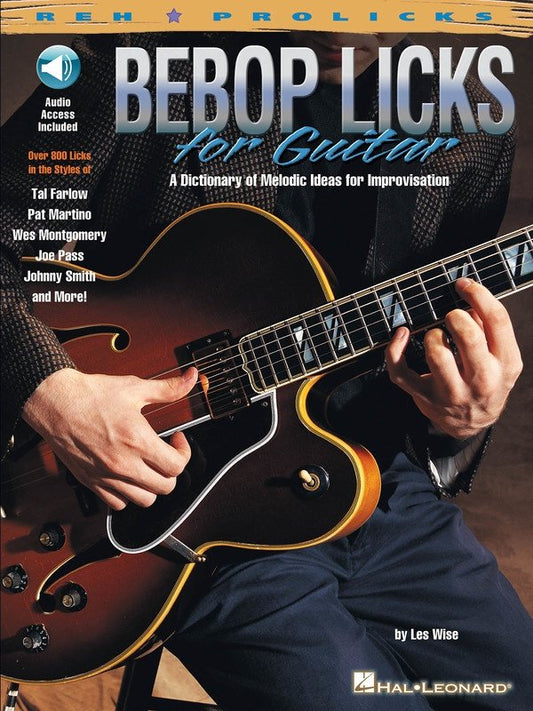 Bebop Licks for Guitar — Book & Online Audio (Hal Leonard)