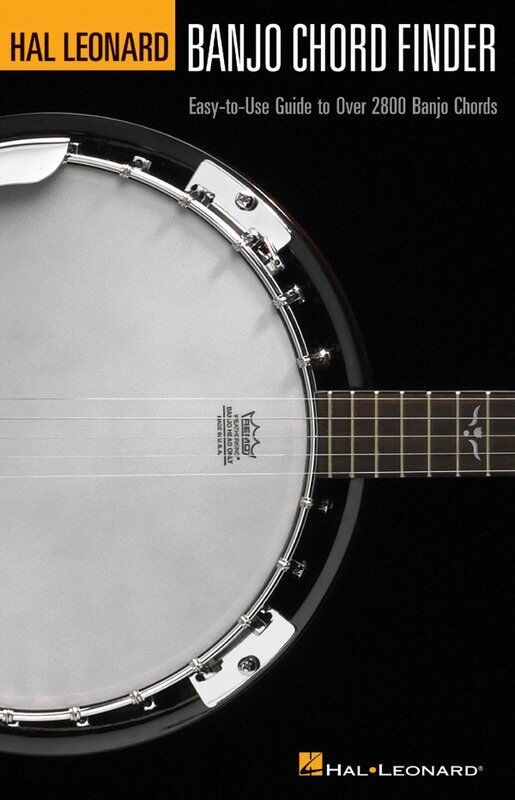 HL Banjo Chord Finder Reference Guide - 2800+ Chords, 4 Tunings, 104 Pages, Hal Leonard Banjo Method