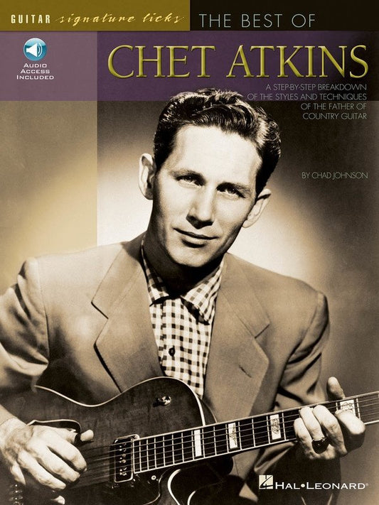 Best of Chet Atkins — Guitar Signature Licks, Book & Online Audio (Hal Leonard)