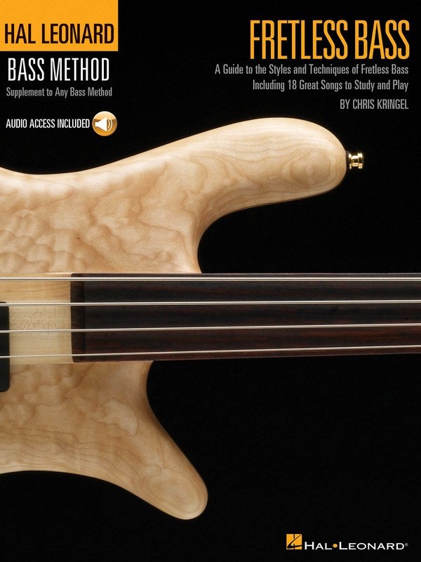 Hal Leonard Bass Method: Fretless Bass — Bass TAB, Book & CD (Hal Leonard)