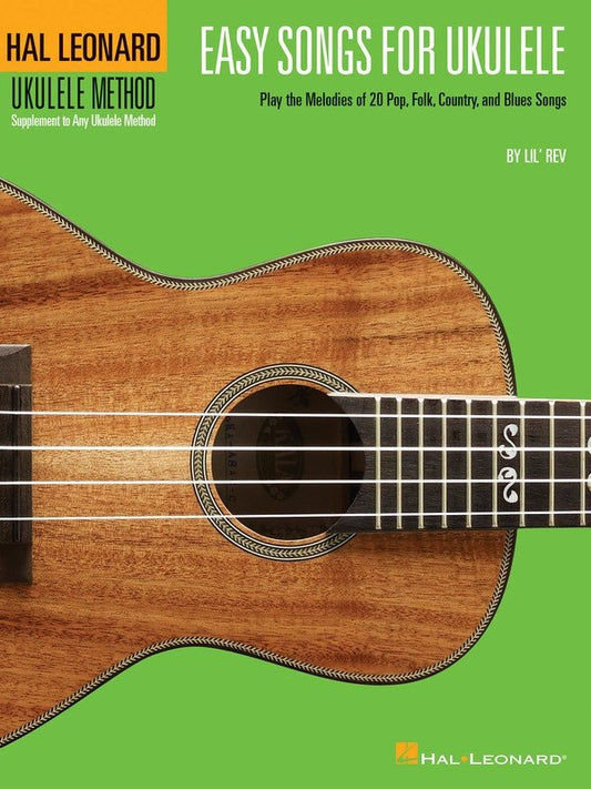 Hal Leonard Ukulele Easy Songs — Book Only (Hal Leonard)
