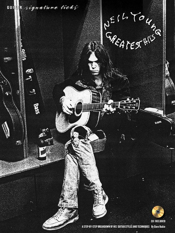 Neil Young — Guitar Signature Licks, Book & CD (Hal Leonard)