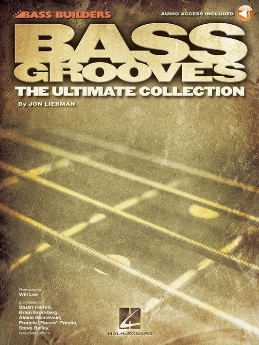 Bass Grooves — Bass TAB, Book & Online Audio, Bass Builders (Hal Leonard)