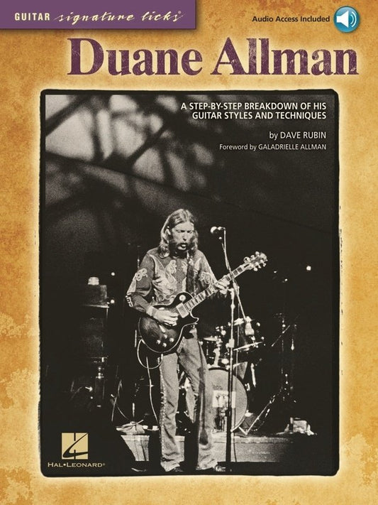 Duane Allman — Guitar Signature Licks, Book & CD (Hal Leonard)