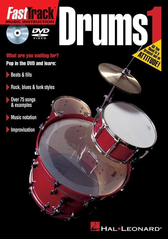 FastTrack Drum Method Vol. 1 — DVD (Hal Leonard)