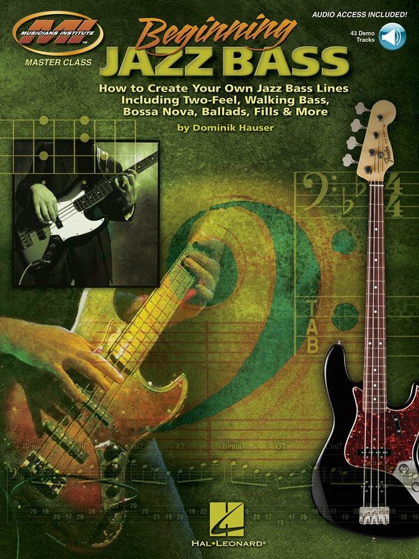 Beginning Jazz Bass — Bass TAB, Book/CD (Musicians Institute Press)