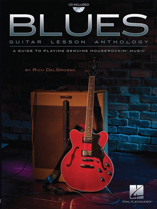 Blues Guitar Lesson Anthology Bk/Cd (Hal Leonard)