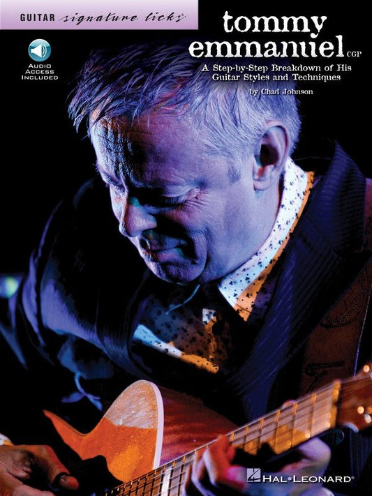 Tommy Emmanuel Signature Licks — Guitar TAB, Book & Online Audio (Hal Leonard)