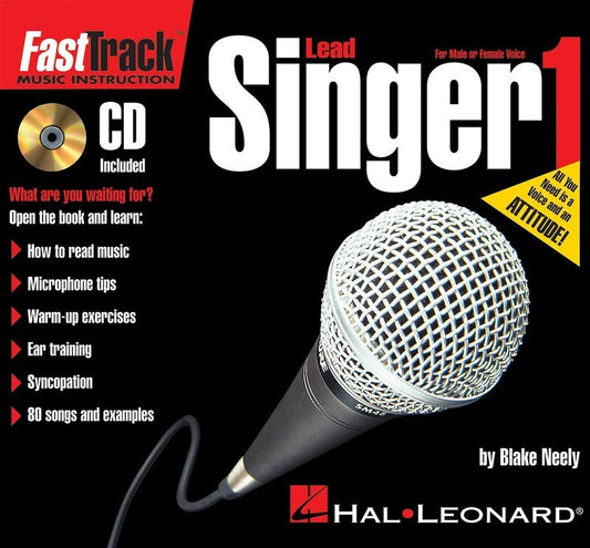 Fasttrack Mini Lead Singer Method Book 1 Book/CD