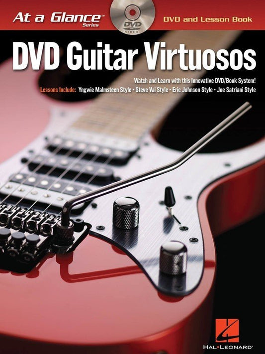 At a Glance Guitar Virtuosos — Guitar TAB, Book & DVD (Hal Leonard)