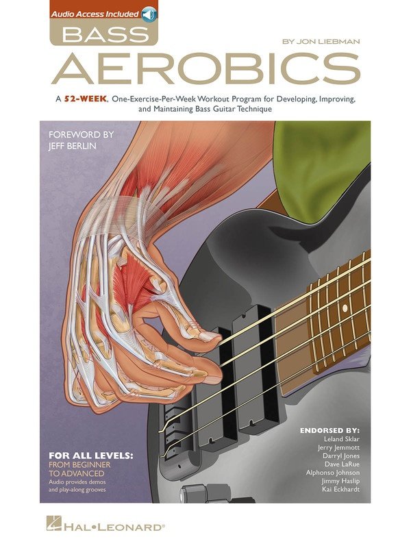 Bass Aerobics — Bass TAB, Book & Online Audio (Hal Leonard)