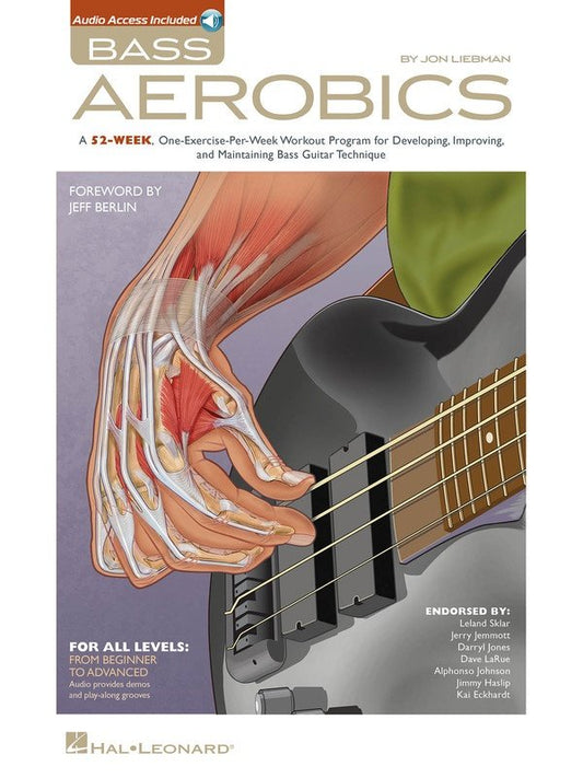 Bass Aerobics — Bass TAB, Book & Online Audio (Hal Leonard)