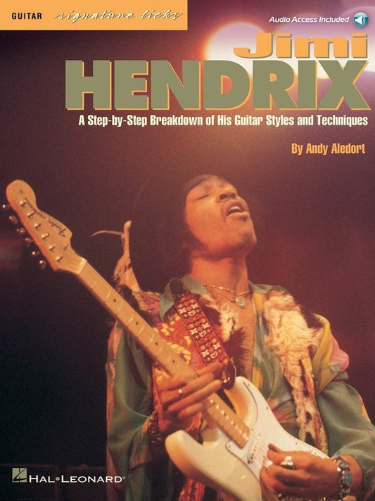 Jimi Hendrix Signature Licks — Guitar TAB, Book & Online Audio (Hal Leonard)