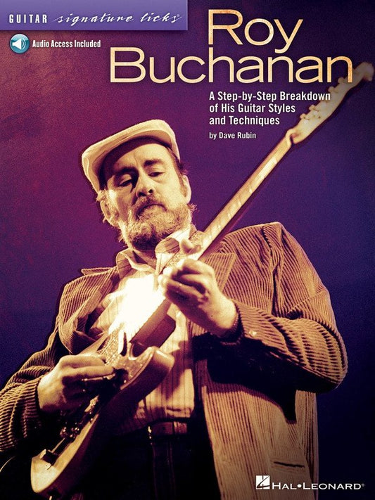 Roy Buchanan Guitar Signature Licks — Guitar TAB, Book & Online Audio (Hal Leonard)