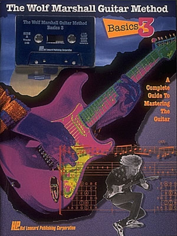 Wolf Marshall Guitar Method Basics Book 3 Book/Cass