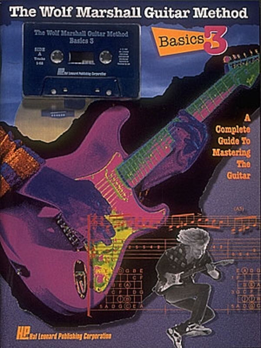 Wolf Marshall Guitar Method Basics Book 3 Book/Cass