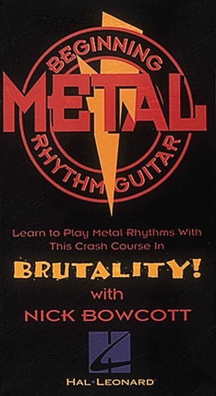 Beginning Metal Rhythm Guitar Video