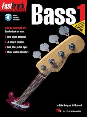FastTrack Bass Book 1 — Book/Online Audio (Hal Leonard)