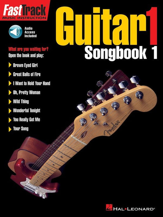 FastTrack Guitar Songbook 1, Level 1 — Book & Online Audio (Hal Leonard)