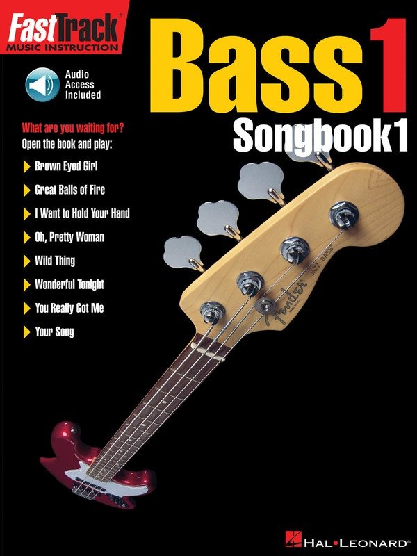 Fasttrack Bass Songbook 1 Level 1 Bk/Ola (Hal Leonard)