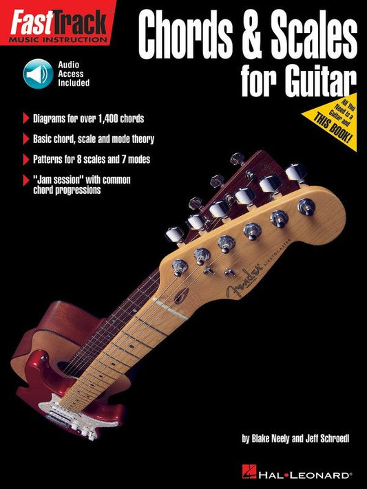 FastTrack Chords & Scales — Guitar Book/Online Audio (Hal Leonard)