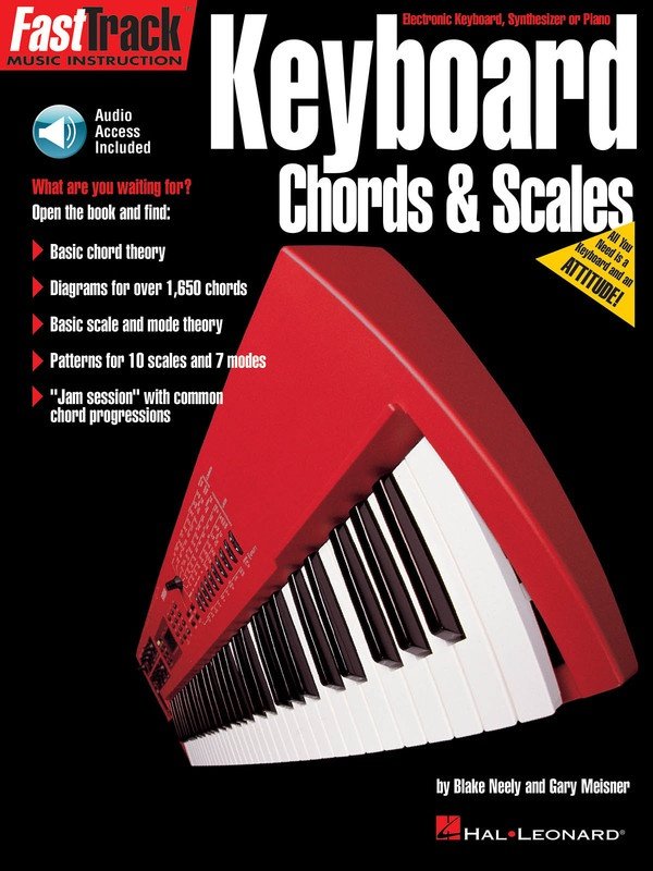 FastTrack Chords & Scales for Keyboard — Book & Online Audio (Hal Leonard)