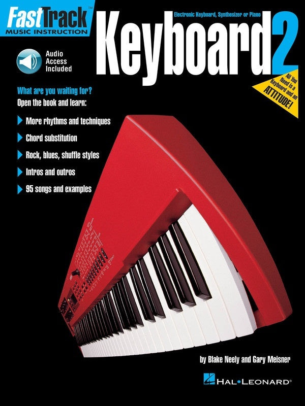 Fasttrack Keyboard Book 2/CD (Softcover Book/CD)