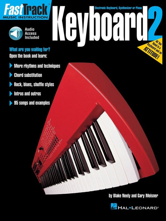 Fasttrack Keyboard Book 2/CD (Softcover Book/CD)