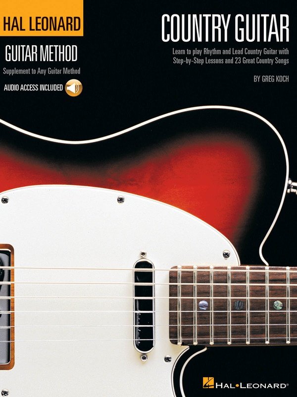 Hl Country Guitar Method Bk/Ola (Hal Leonard)
