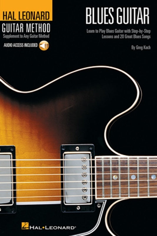 Hl Guitar Method Blues Guitar 6 x 9 Edition Book/Online Audio