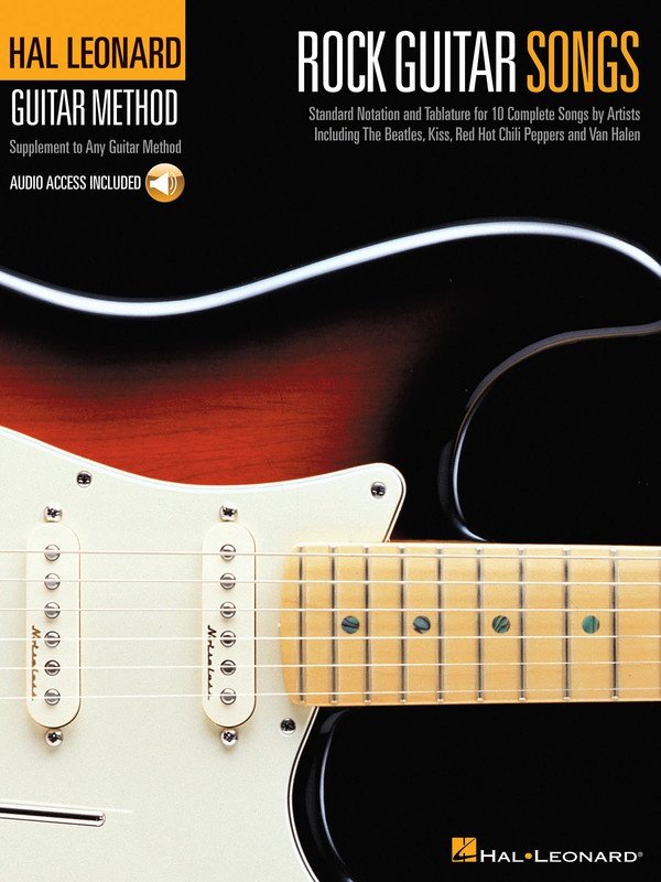 Guitar Method: Rock Guitar Songs — Standard Notation & TAB, Book & Online Audio (Hal Leonard)