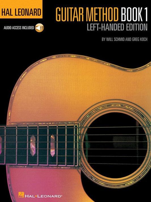 Left-Handed Guitar Method Book 1 — Book & Online Audio — Hal Leonard (Hal Leonard)
