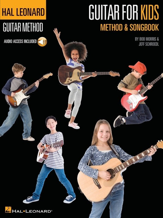 Guitar for Kids: Method and Songbook — Book & Online Audio — Hal Leonard (Hal Leonard)