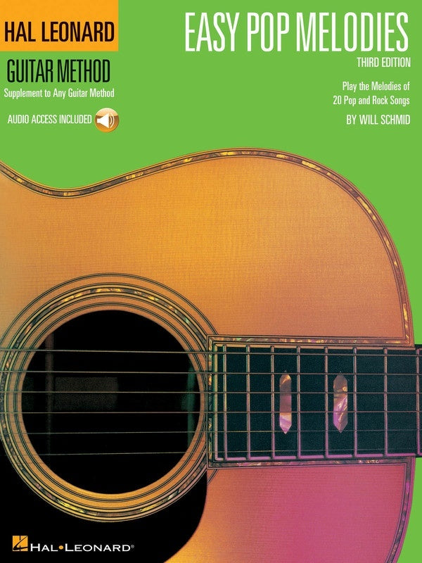 Easy Pop Melodies 3rd Edition - Hal Leonard Guitar Method