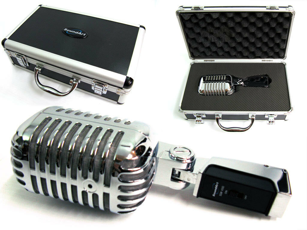Soundart Condenser Microphone Birdcage Style Deluxe Case