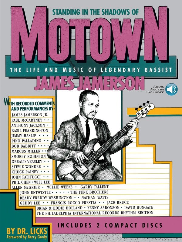 Standing in the Shadows of Motown — Bass, Book & Online Audio (Hal Leonard)