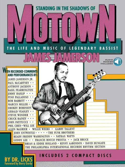 Standing in the Shadows of Motown — Bass, Book & Online Audio (Hal Leonard)